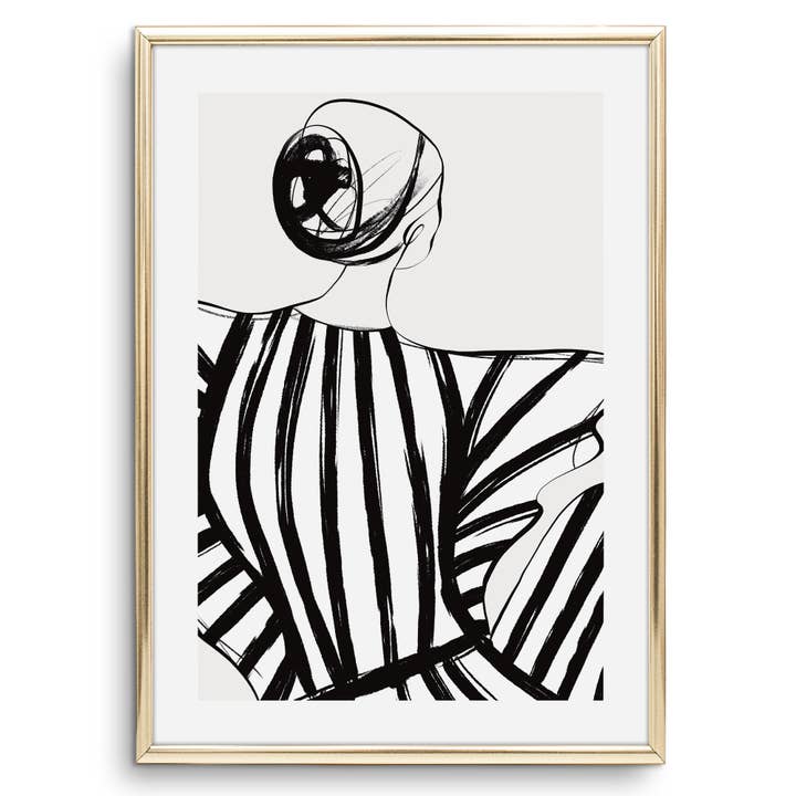 Poster 'Eleganza Femminile' per la vendita all'ingrosso da parte di Tales by Jen