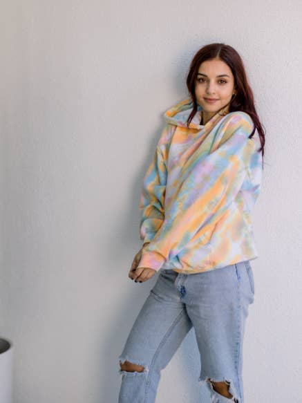 Felpa con cappuccio adulto Sunrise per la vendita all'ingrosso da parte di Little Moon Society