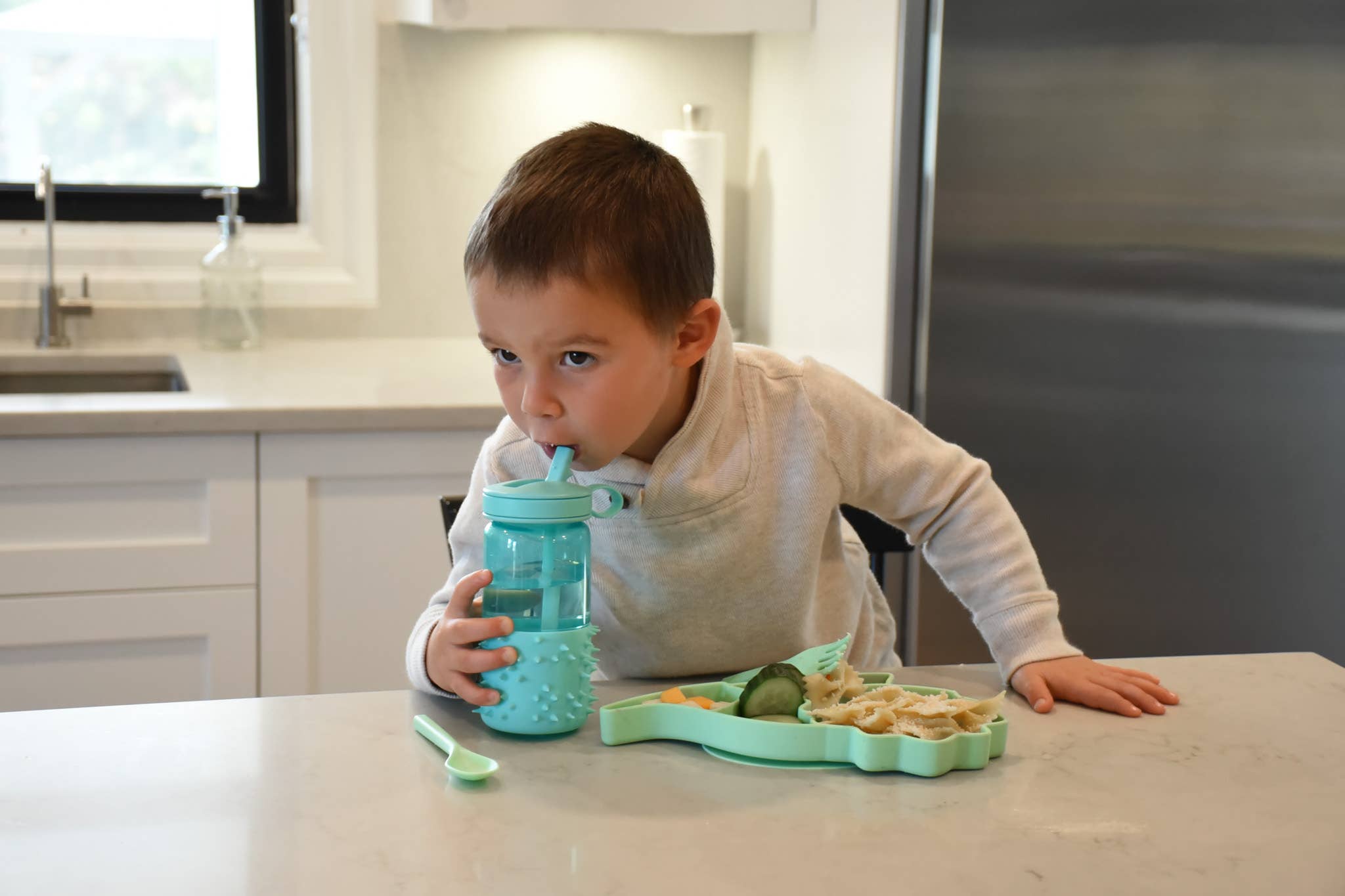 melii - Vente Assiette – enfant et bébé - Assiette à ventouse divisée en silicone30