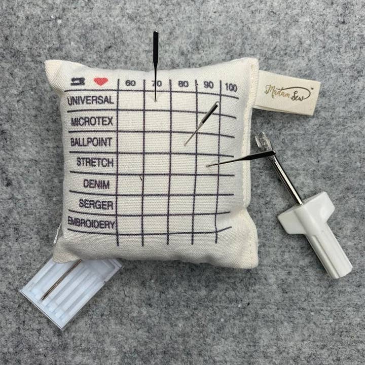 Madam Sew - Wholesale Embroidery/Cross Stitch Supplies - Embroidery Cross Stitch Needle Organizer Sorting Pincushion