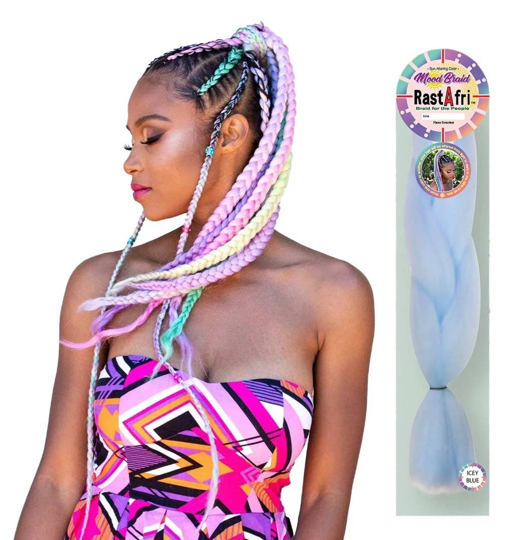 Majestic Wholesale - Wholesale Hair Extensions - RastAfri Mood Braid Hair – Color Change in Sunlight0