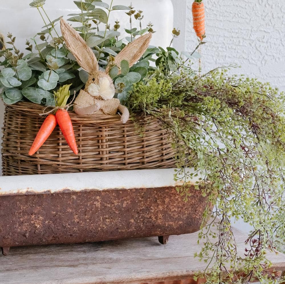 Factory Direct Craft - Vente Décorations de table - Sac de 12 fausses carottes orange - 12,7 cm de long4