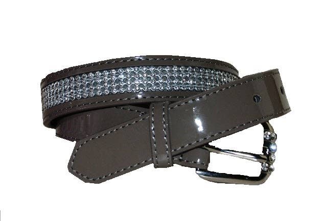 The Mane Dealer – wholesale Belt – Women's – Patent and Crystal Belt1