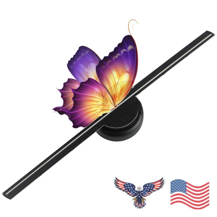 EP Design Lab - Wholesale Night Light - Halloween Ghost Projection 3D Hologram Fan Ambient Lights