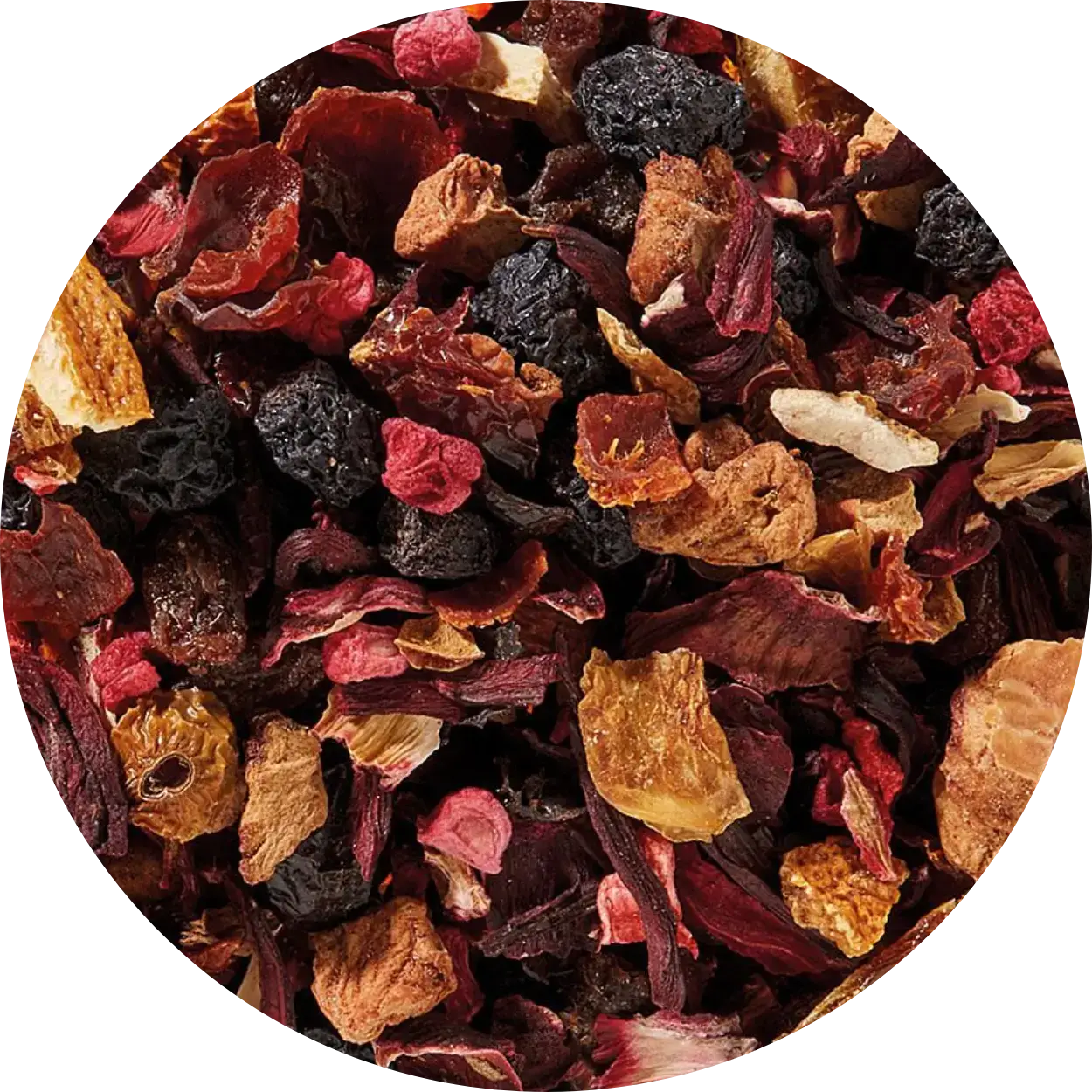 Papo'thé - Wholesale Loose Tea - Aronia-Orange-Mandarin Fruit Infusion 50g0