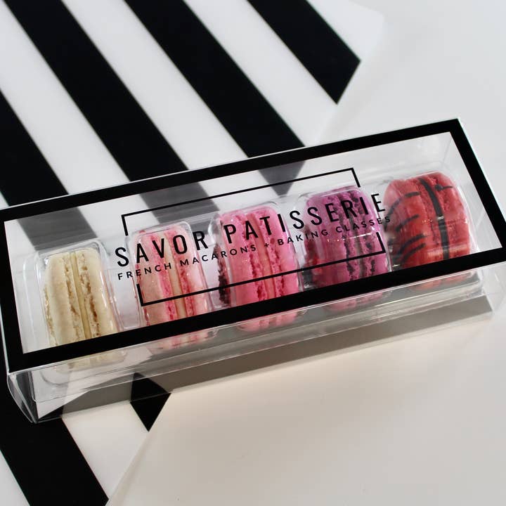 The Valentine's Day Collection - Gift Box of 5 for wholesale by Savor Patisserie