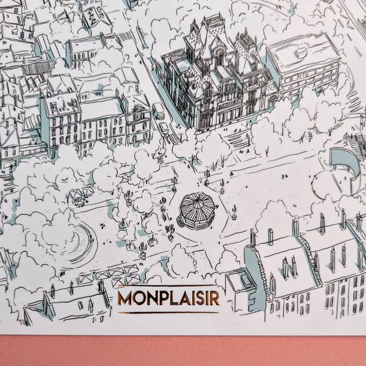 EMILIE ETTORI ILLUSTRATION - Wholesale Art Print - Monplaisir4