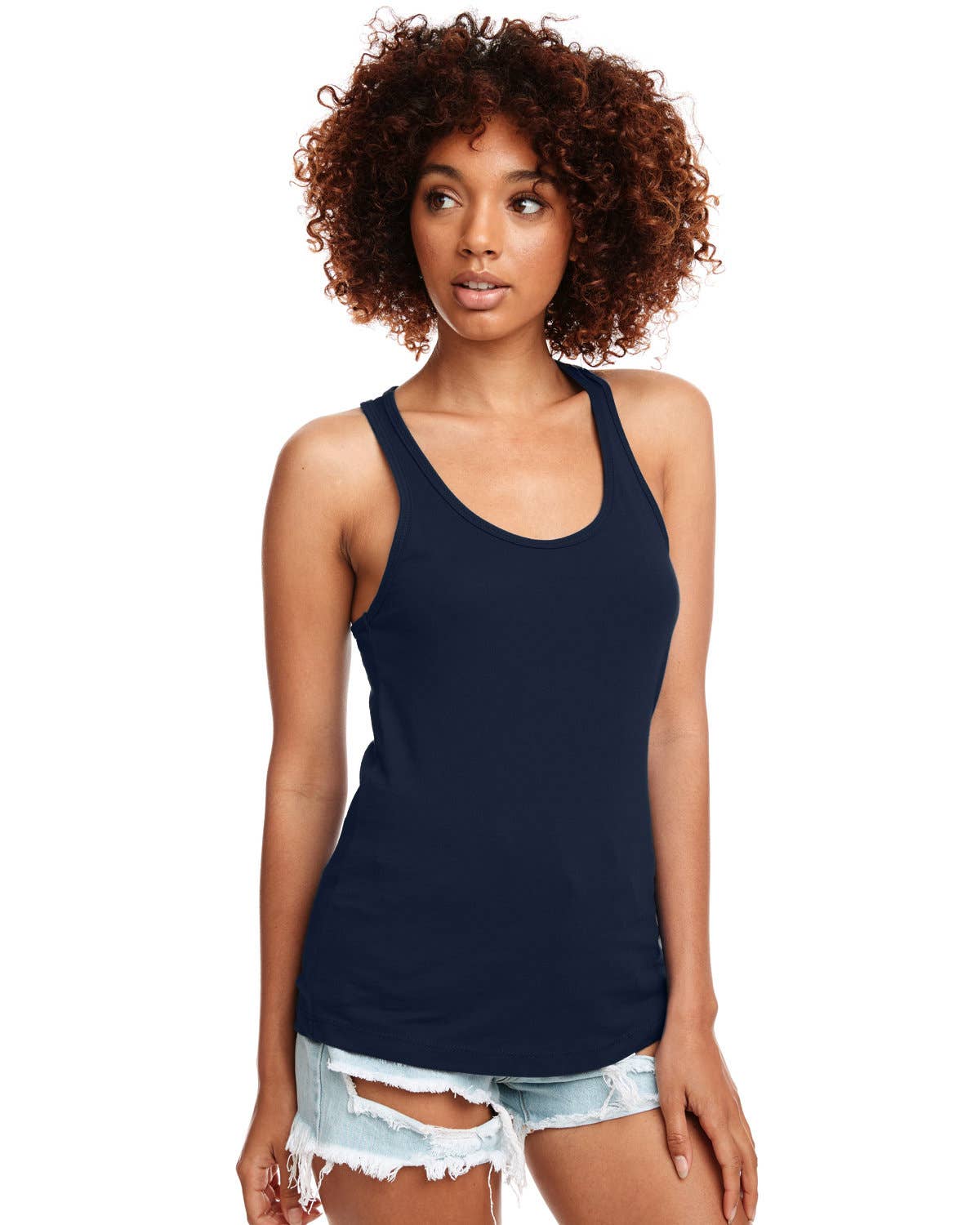 Total Apparel - Wholesale Tank Top - Women's - Next Level N1533 - Ladies' Ideal Racerback Tank12