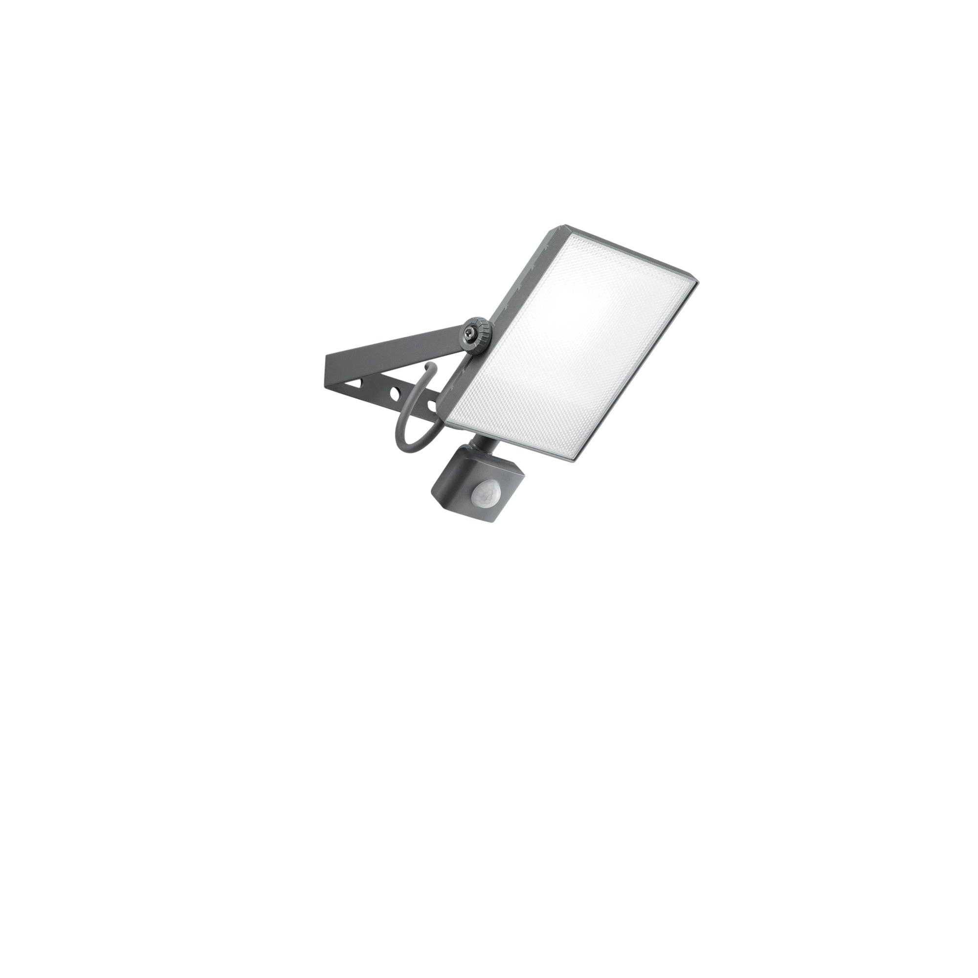 Gruppo F.T - Wholesale Outdoor/Lawn Light - AXEL sensor LED projector in silver aluminum with IP65 CCT motion sensor1