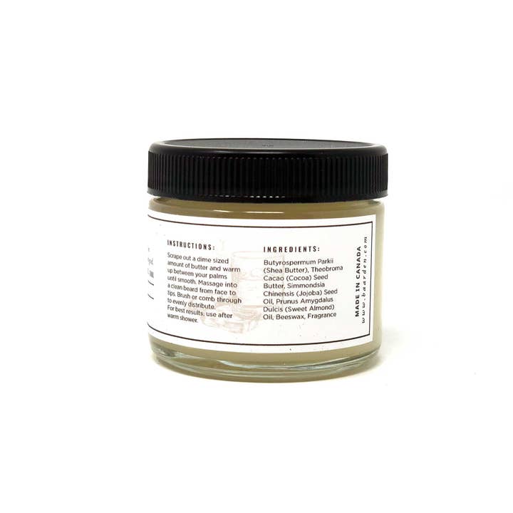 Baarden - Wholesale Beard Styling Product - Beard Butter - Tobacco, Bourbon and Leather1