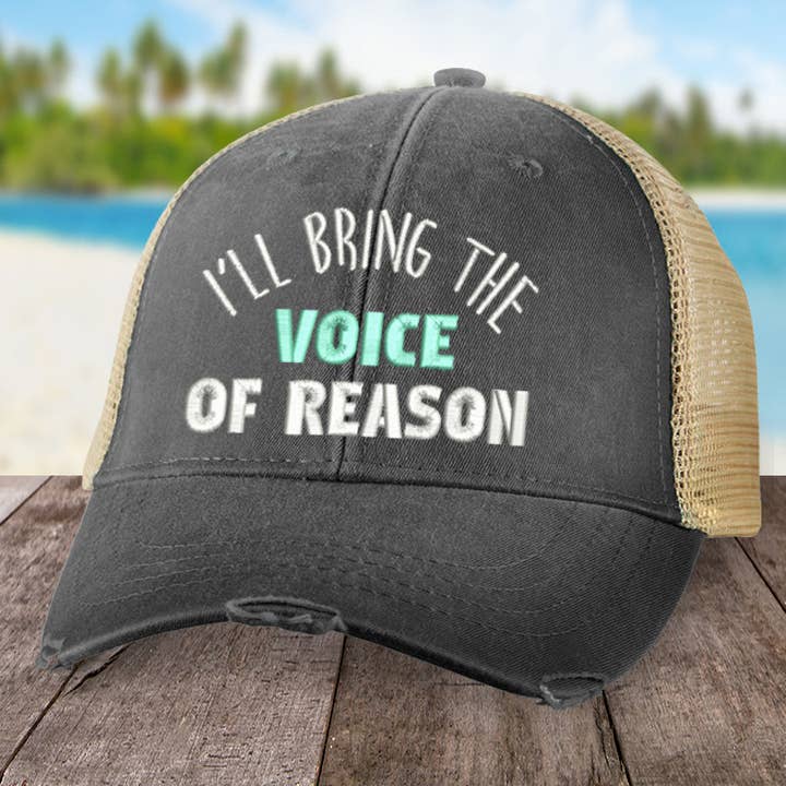 Piper Lou Collection - Wholesale Trucker Hat - Women's - I'll Bring The Voice Of Reason Hat