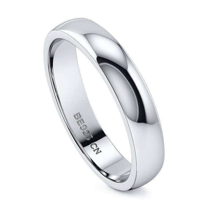 Anello impilabile da matrimonio in argento sterling BERRICLE per la vendita all'ingrosso da parte di BERRICLE