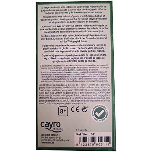 Cayro - Wholesale Board Game - Tabas - + 8 Years - Classic Bone Shaped Chips1