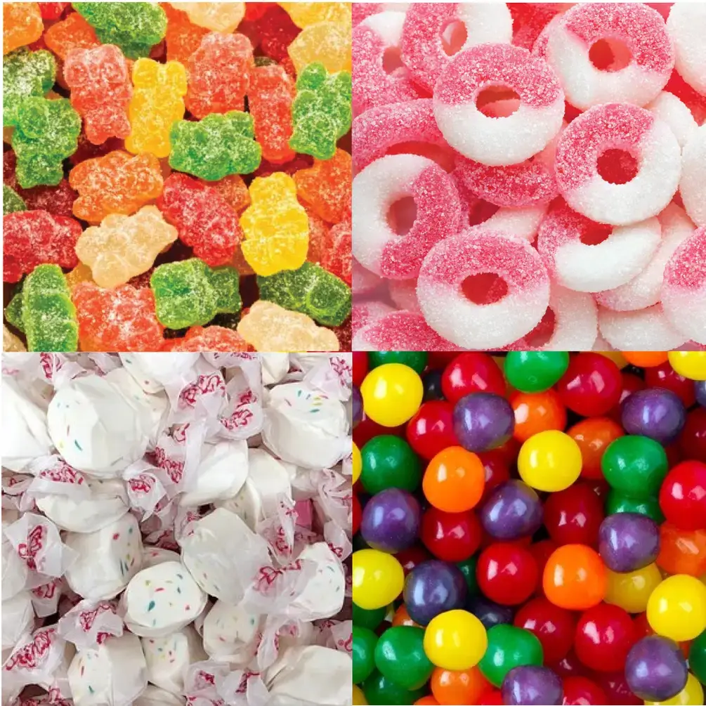 Oh, Sugar! - Wholesale Gummy - Candy Bags - Bright Dot Life is Better... - Small - 42 Bags1