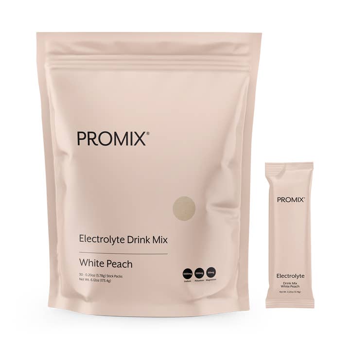 Promix - Wholesale Drink Mix - White Peach Electrolyte Drink Mix0