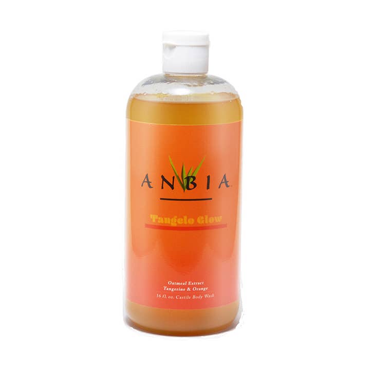 Tangelo Glow Castile Body Wash Soap for wholesale by ANBIA®