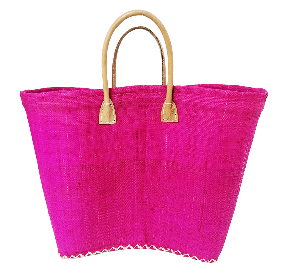 Le comptoir de la plage – Saco de praia por atacado – Cestos Rabane “Belo unis” tamanho GM, lote variado4