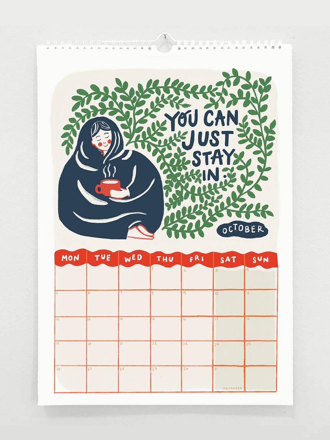 Jade Fisher - Wholesale Calendar - Tips For A Good Year 2026 Wall Calendar- Wellness+Positivity6