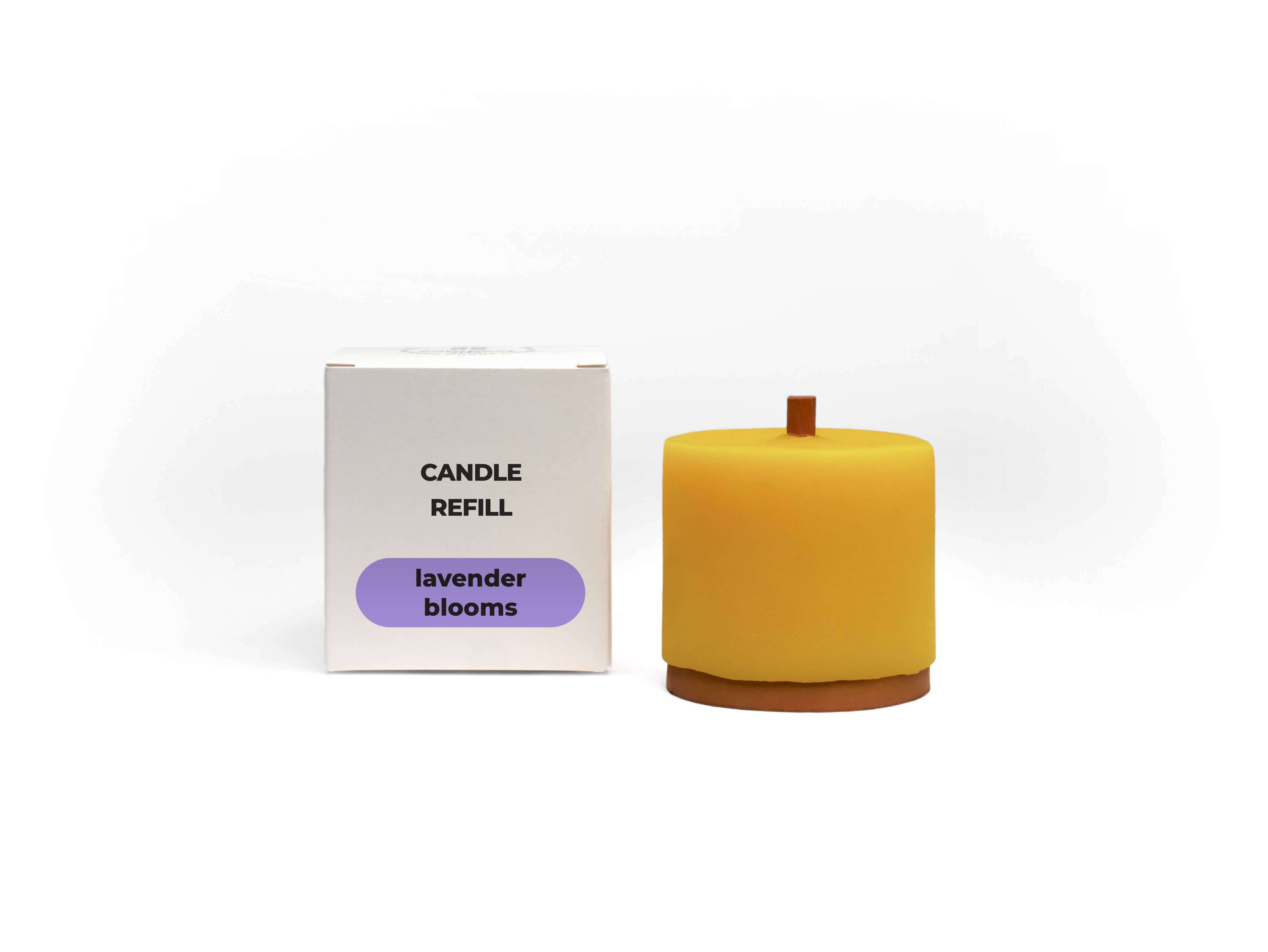 WOOD MOOD - Wholesale Pillar Candle - Spare Candle Refill10