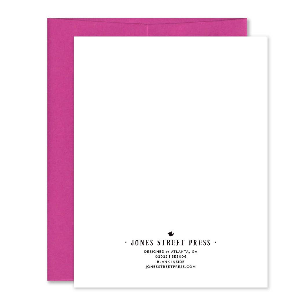 Jones Street Press - Wholesale Encouragement Card - Funny Breast Cancer Support Greeting Card - The Boob Show1