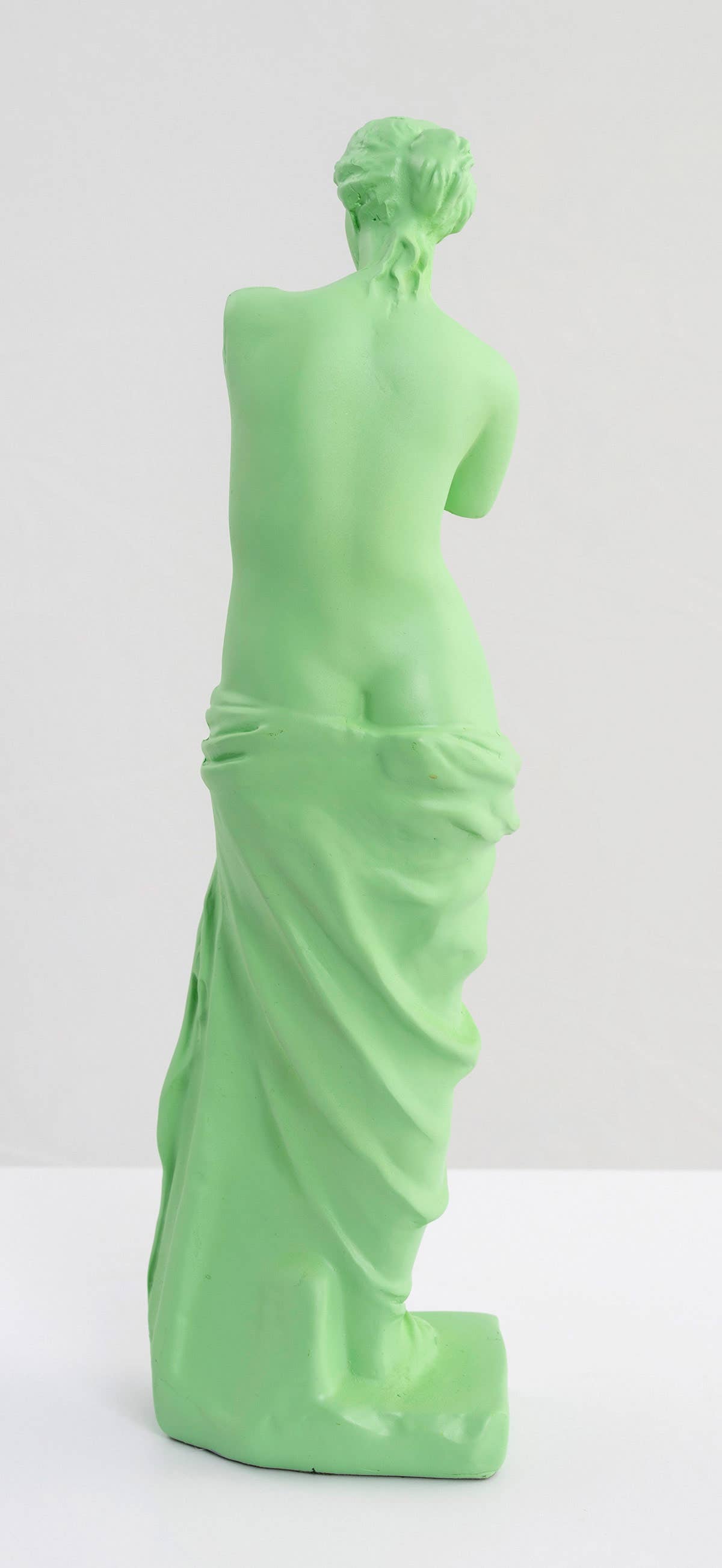Gdeco - Wholesale Sculpture - Venus Green Resin Sculpture 30Cm4