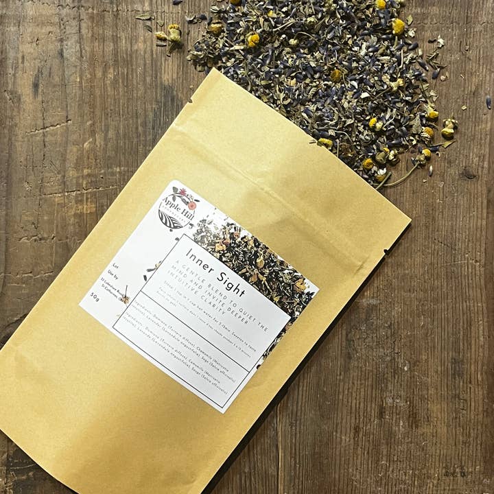 Inner Sight Herbal Tea for wholesale by Apple Hill Apothecary