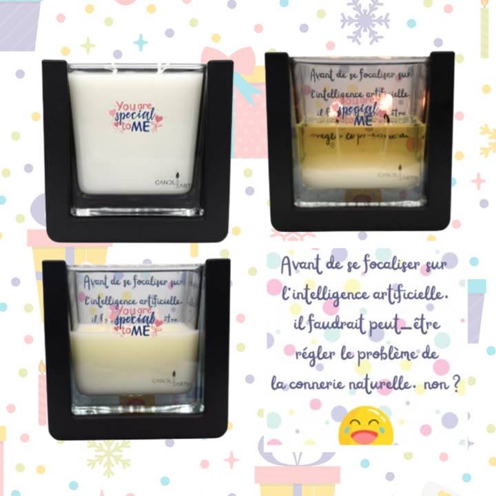 Cadeau 🎁 Amie - Humour 3 pour la vente par Candlearth