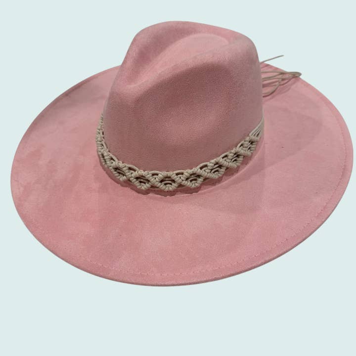 Handwoven Macramé Hat Band – Set of 3 (Boho Chic Adjustable) and other Purchase Wholesale macrame materials. Free Returns & Net 60 Terms on Faire trending on Faire.