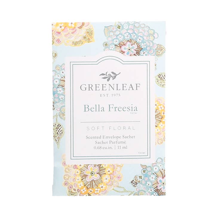 Bella Freesia Small Sachet 30 Pack for wholesale by Greenleaf Gifts