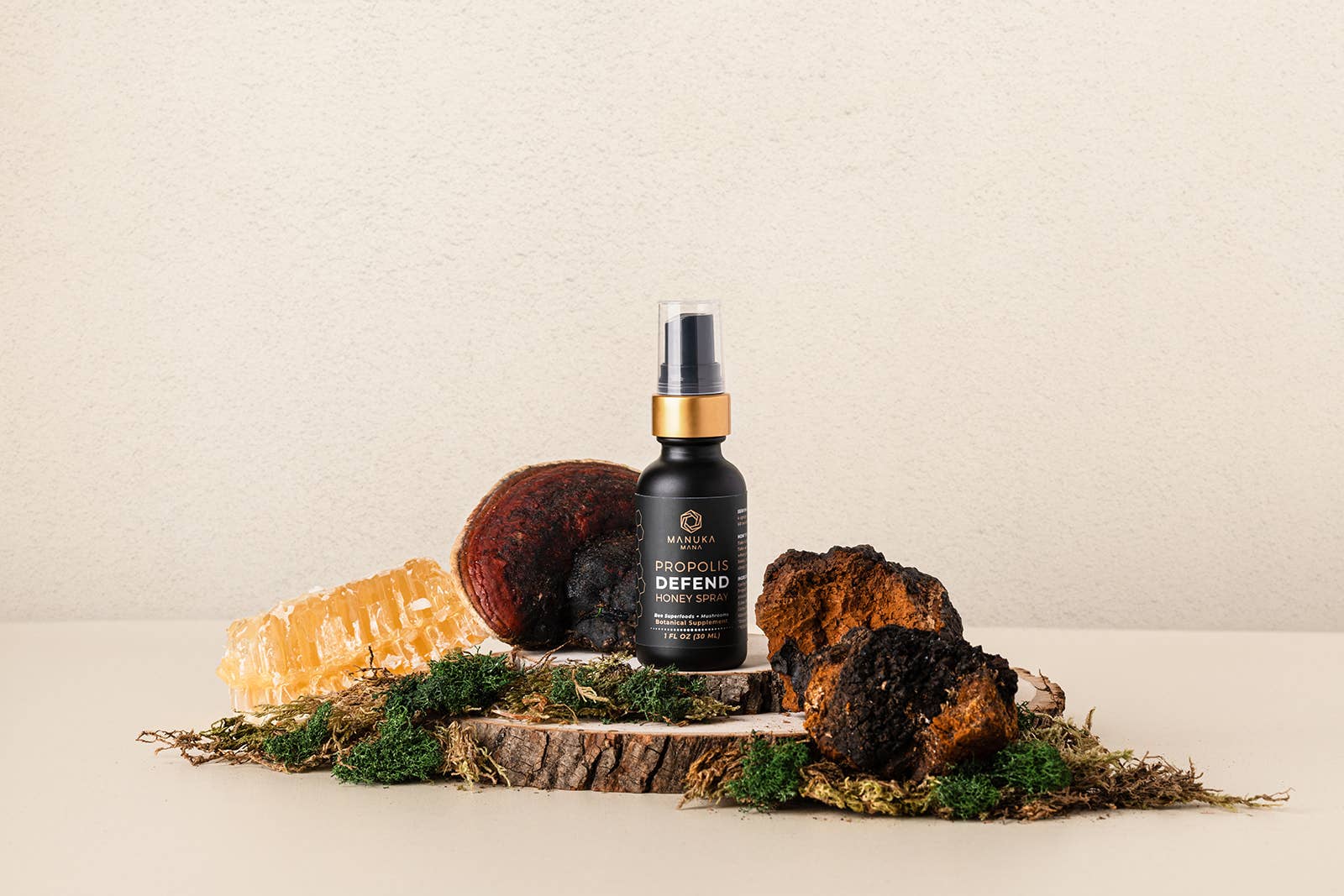 Manuka Mana - Wholesale Oral Supplement/Vitamin - Propolis DEFEND Honey Spray1