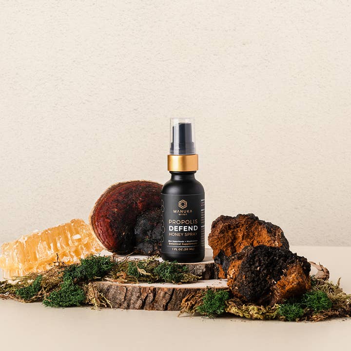 Manuka Mana - Wholesale Oral Supplement/Vitamin - Propolis DEFEND Honey Spray1