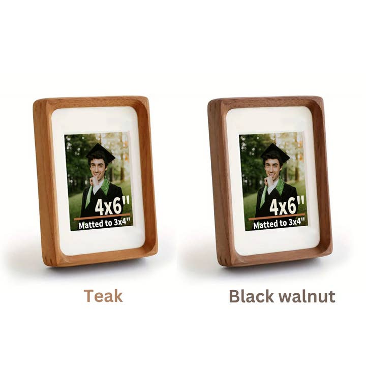 4x6" Fotoram | Massivt trä | Bordstorlek för wholesale av La Vie Photo