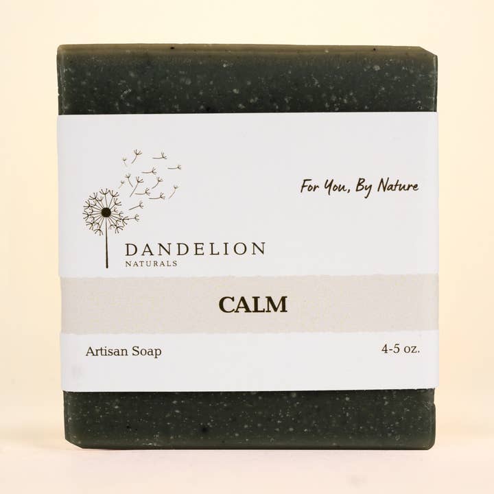 Spearmint + Rosemary + Lavender Bar Soap | Milk Soap | Calm for wholesale by Dandelion Naturals