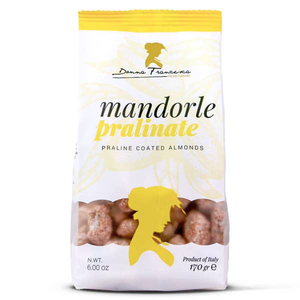 Pralinated Almonds 170 g - Made in Italy Premium Quality for wholesale by Donna Francesca
