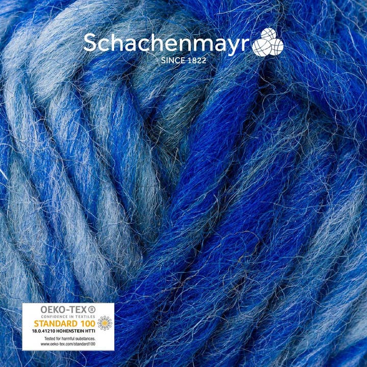 MEZ Crafts Germany - Vente Fils à tricoter - Laine feutrée Schachenmayr Wash+Filz-It ! Multicolore 10X50G17
