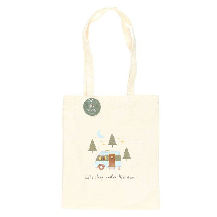 Something Different Wholesale - Wholesale Tote Bag - Women's - Let's Sleep Under the Stars Caravan Camping Tote Bag1