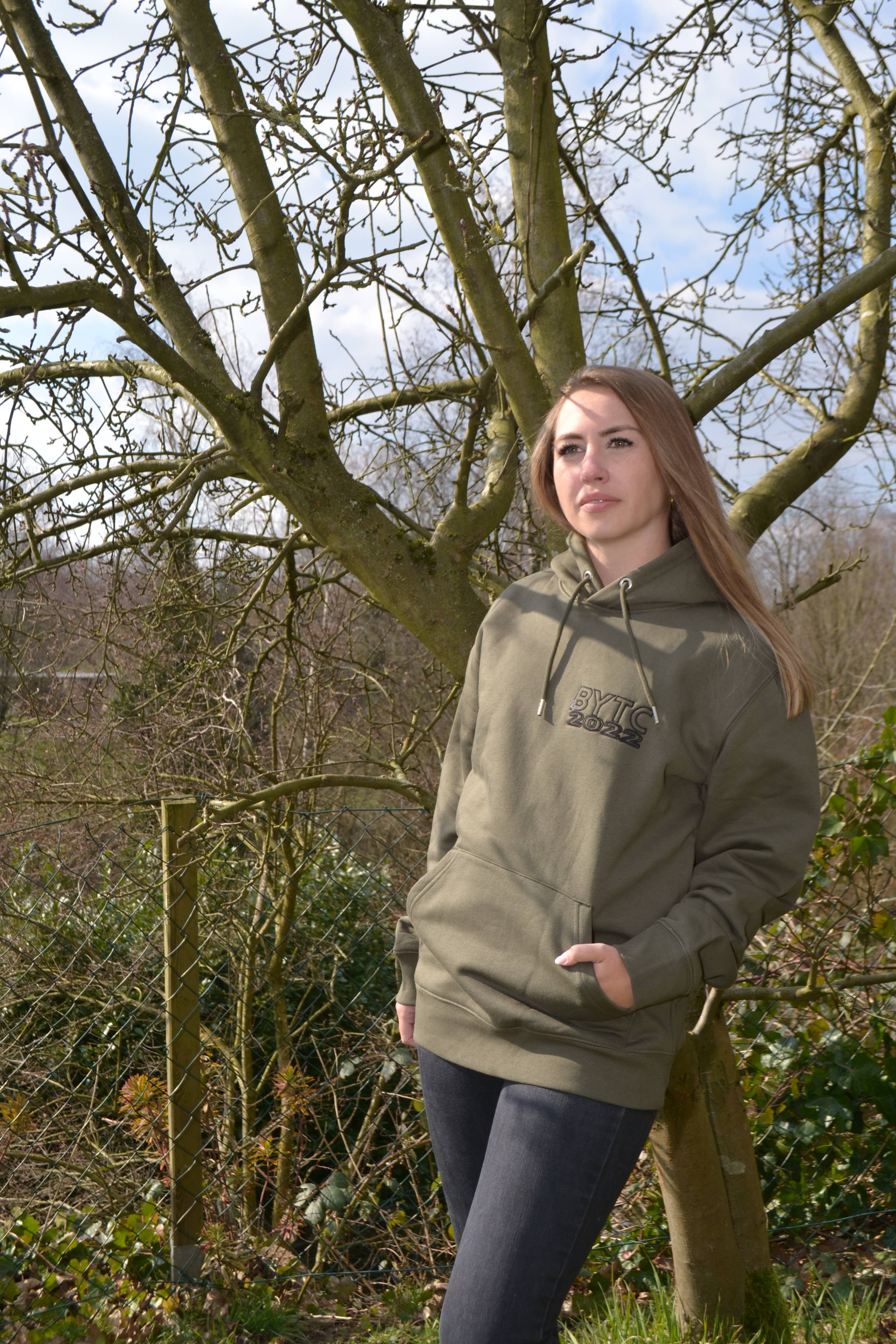 BYTC2022 - Wholesale Hoodie - Unisex - past twelfe clock, unisex hoodie khaki3