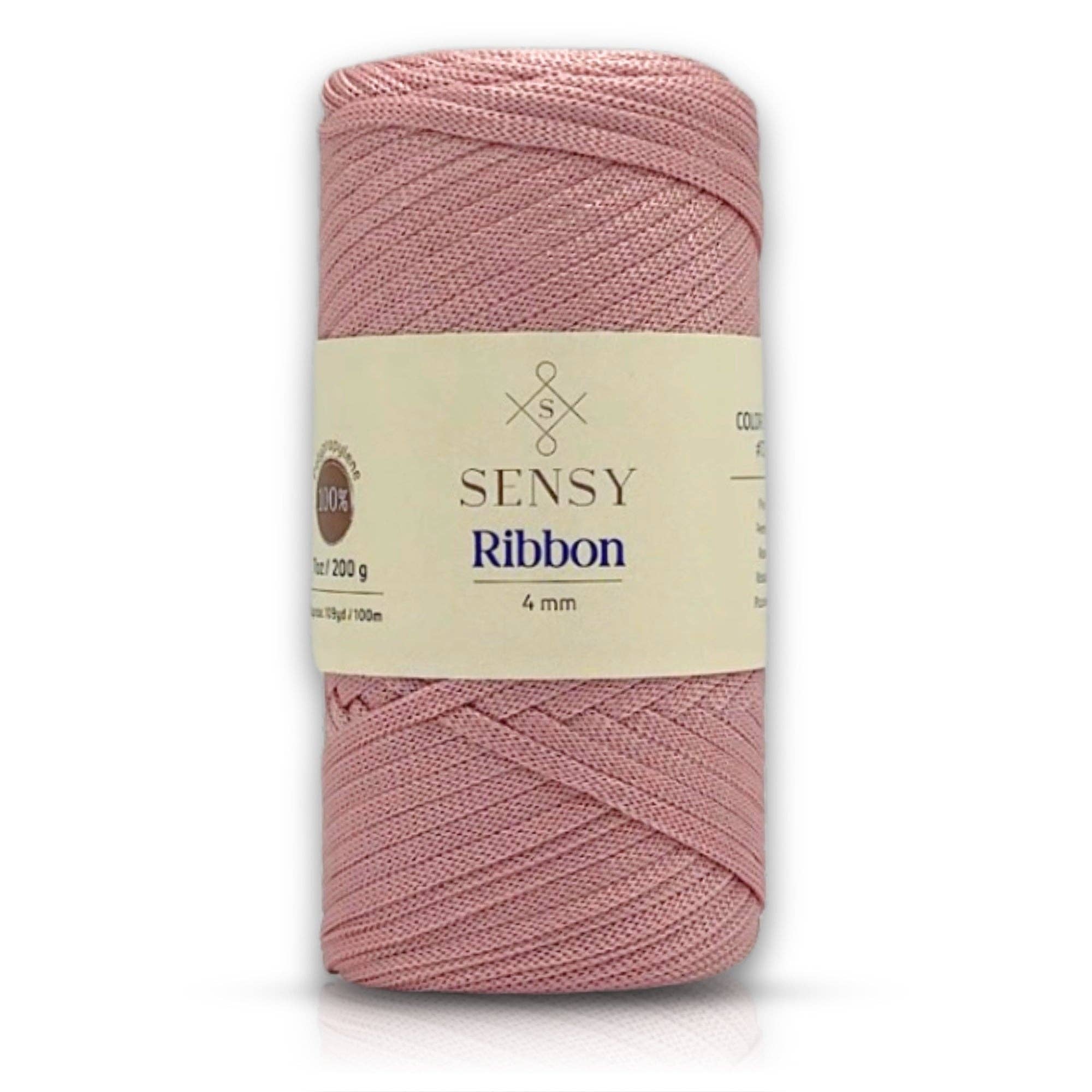 Sensy - Wholesale Craft Supplies - Sensy Premium 4mm - 109 Yards 100% Polyester Macrame Ribbon22