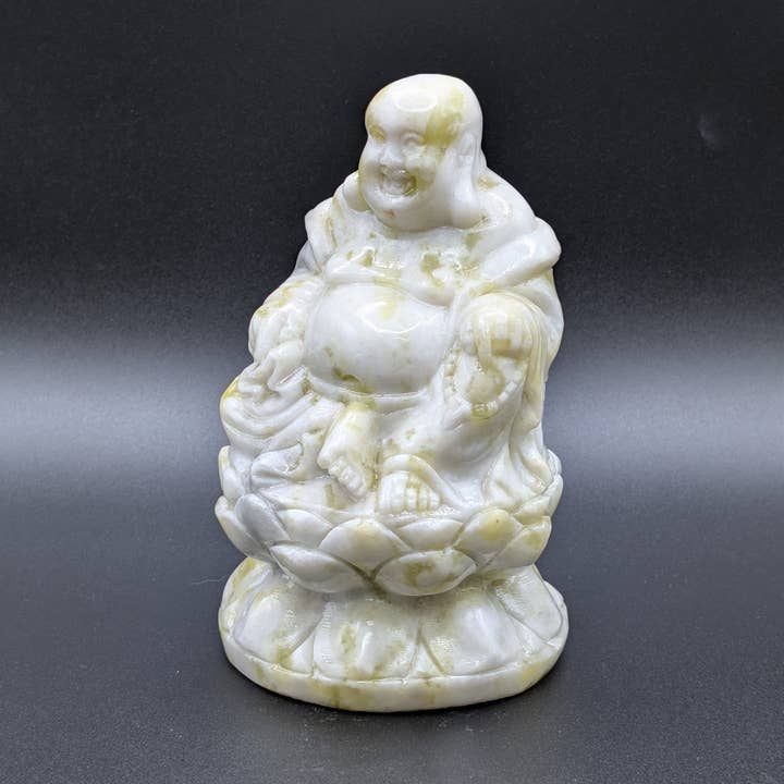 Buda Feliz Serpentino para venta al por mayor de The Crystal Tabby