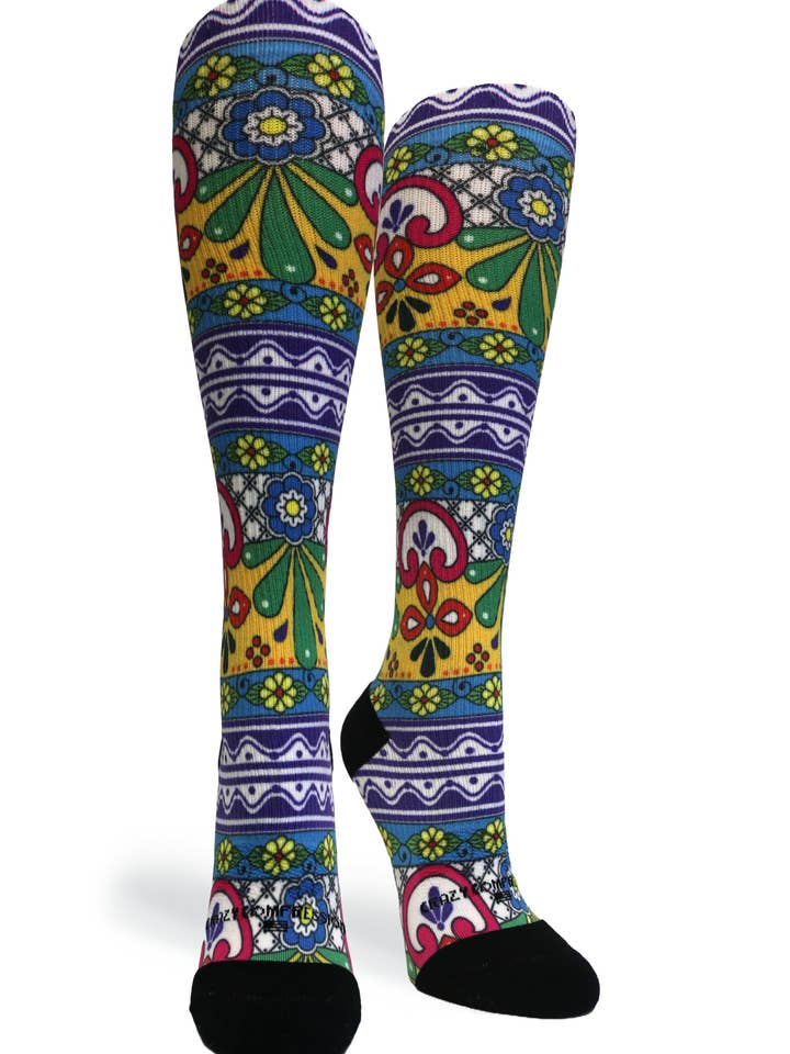 360 Mayo Festival OTC compressiesokken (standaard en extra breed) voor wholesale door Crazy Compression