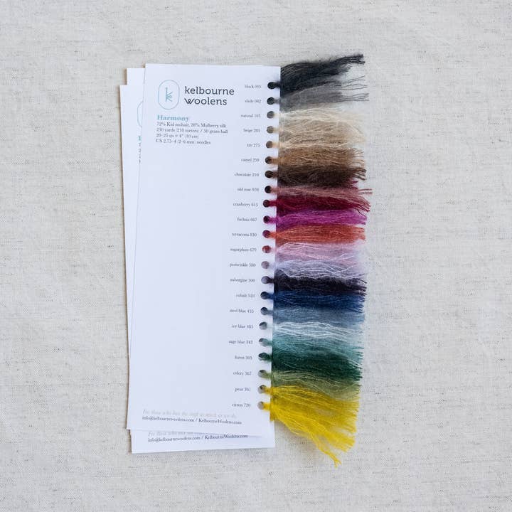 Kelbourne Woolens - Wholesale Yarn - Color Cards7