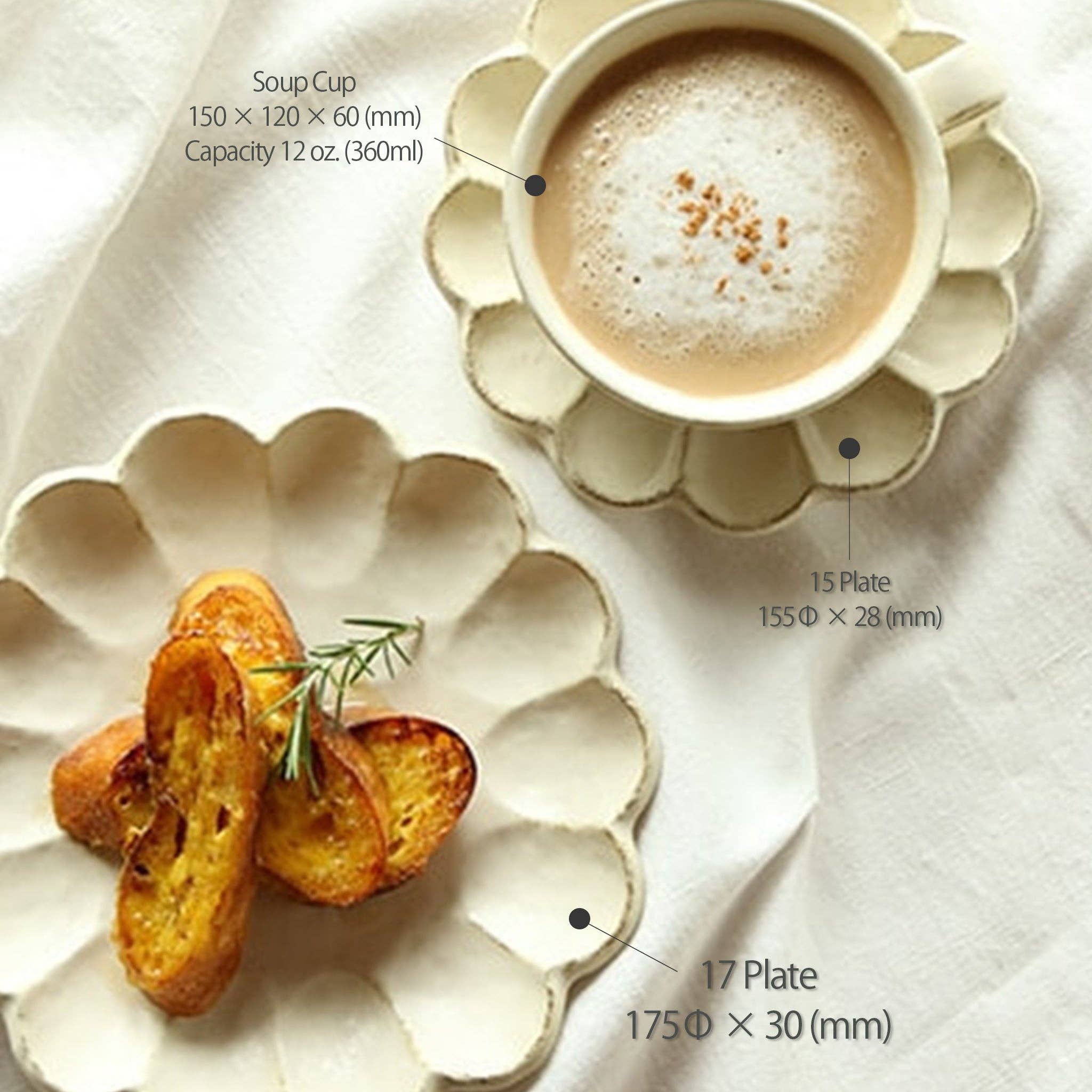 U PLUS INC - Wholesale Bowl - RINKA BOWL BY KANEKO KOHYO White Rinka Bowl Plate30