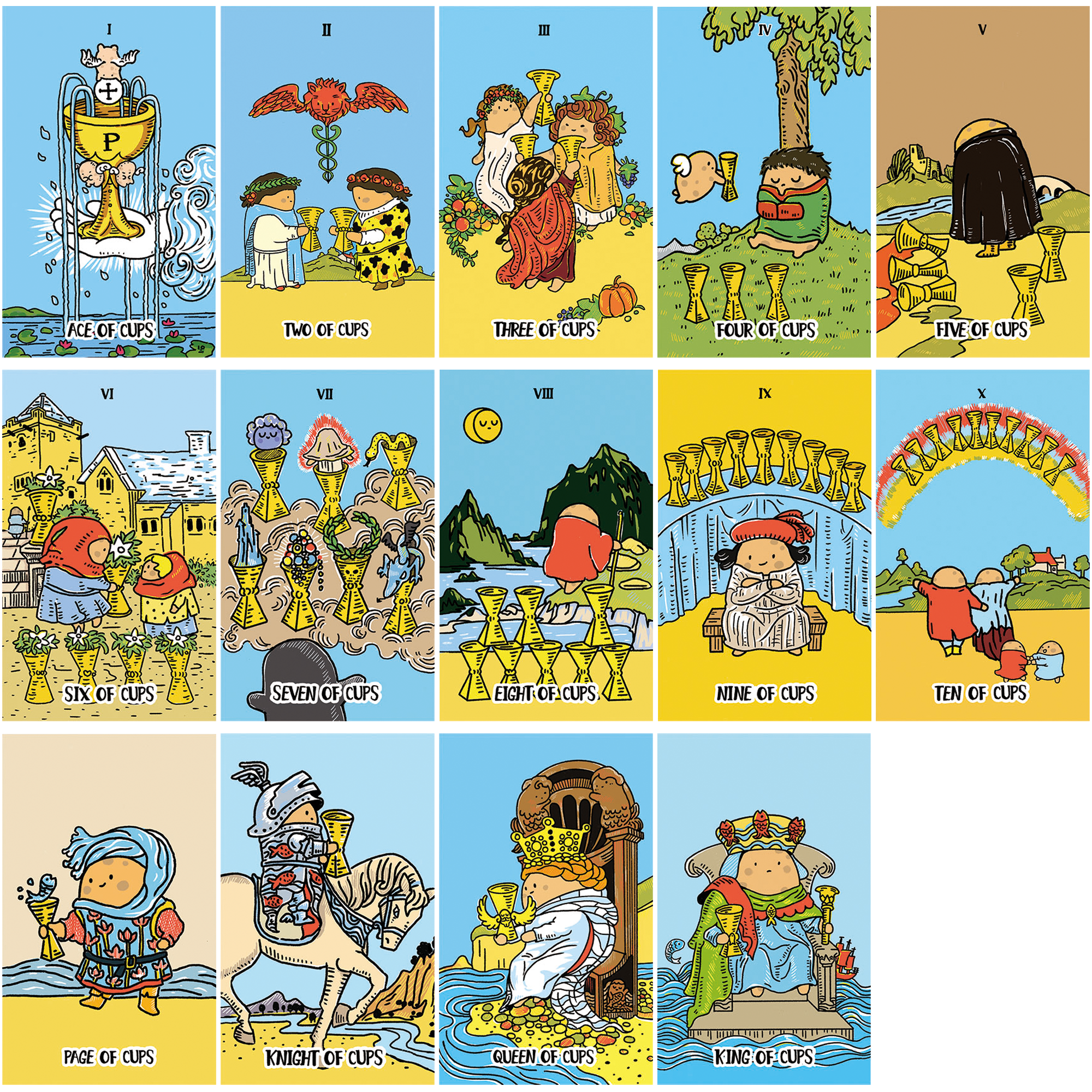 Vermilion Collection – wholesale Tarot cards – Potato Waite Tarot4