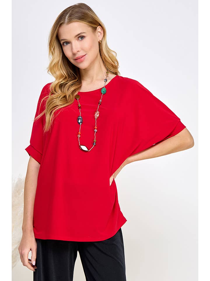 Jostar - Wholesale Tunic - Women's - HIT Dolman Sleeve Top-3092HT-HRS1