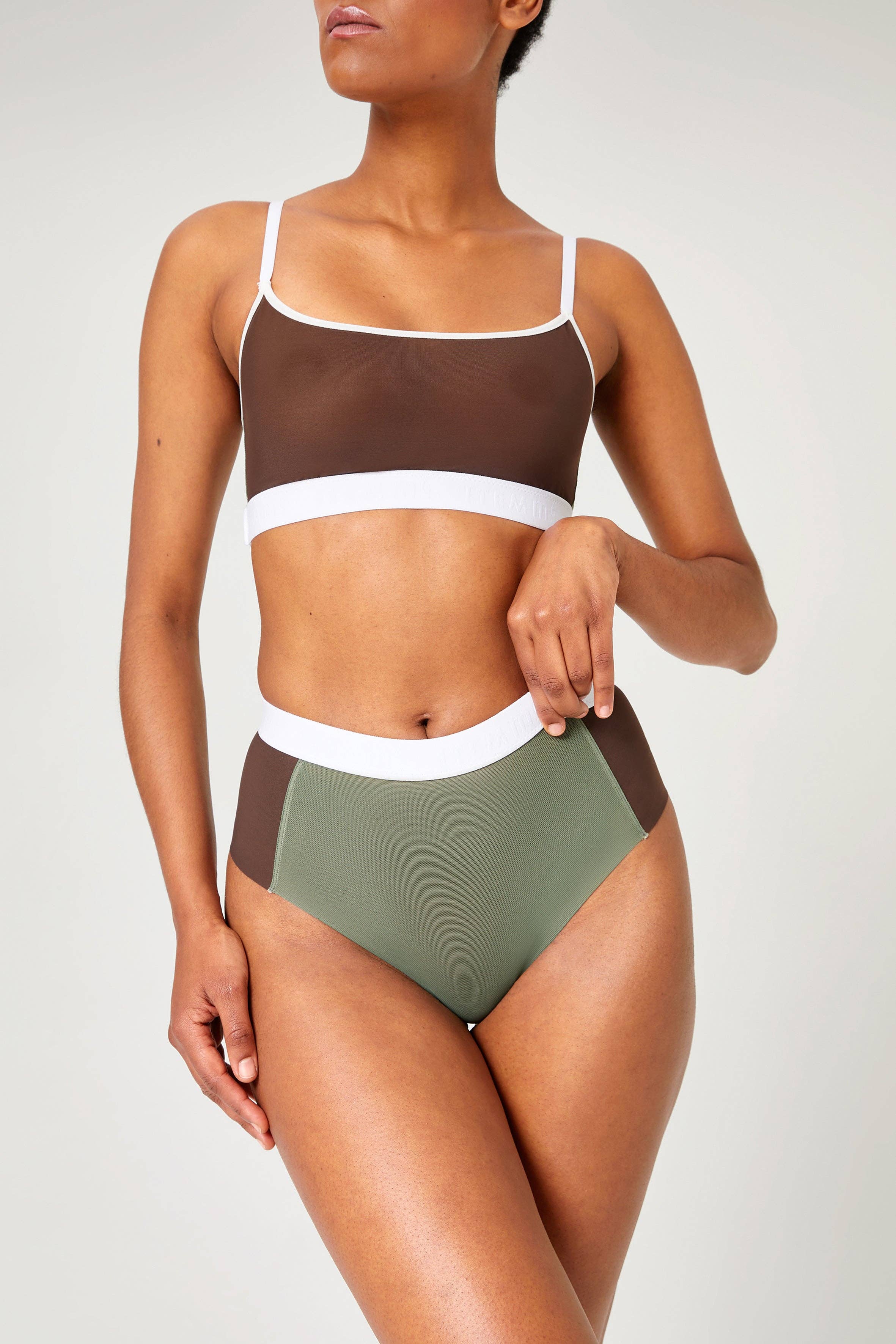 ITEM m6 - Wholesale Underwear - Women's - All Mesh Brazilian Thong6