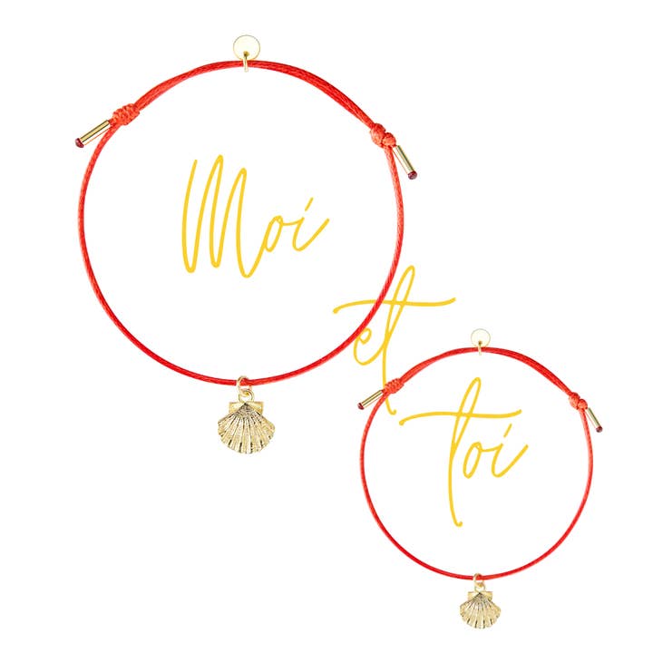 ARMERIA BIJOUX - Vendita all'ingrosso Parure di gioielli - SET DI BRACCIALETTI TOI & MOI - SAINTE JAKEZ