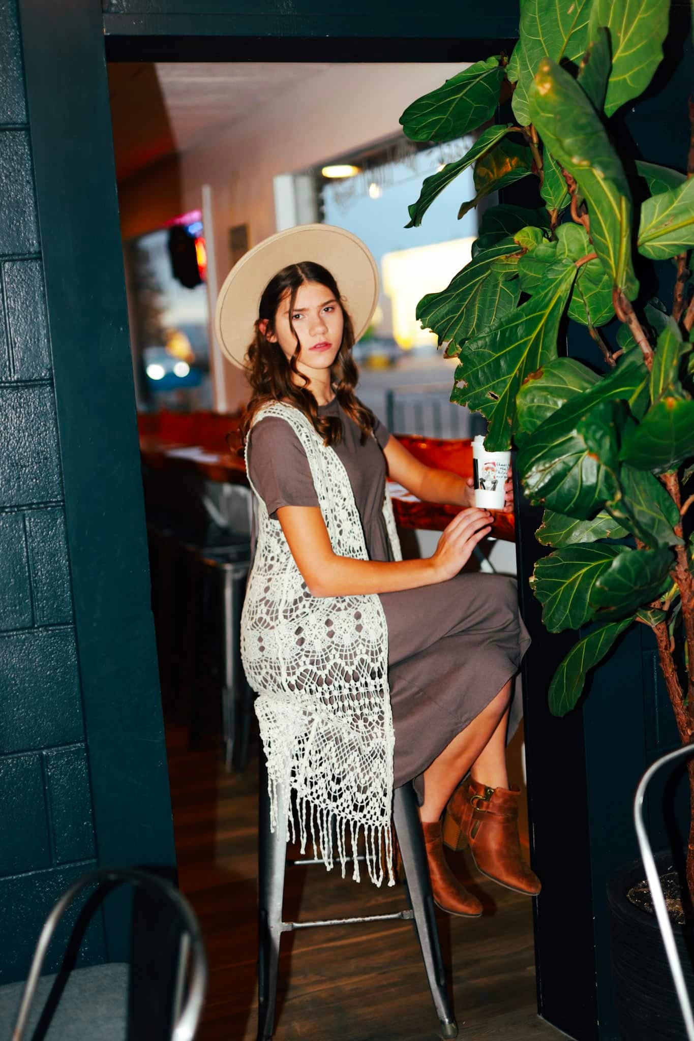 The Kneelength Frock – Großhandel Kleid – Damen – Kleid Alberta aus Bio-Baumwolle und Hanf14