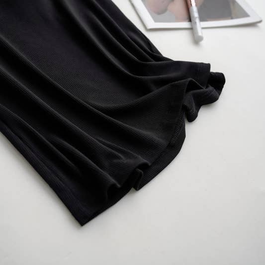 HIDDENBRAND - Wholesale Tank Top - Women's - Essential Basic Rib Soft tank top w built in bra33