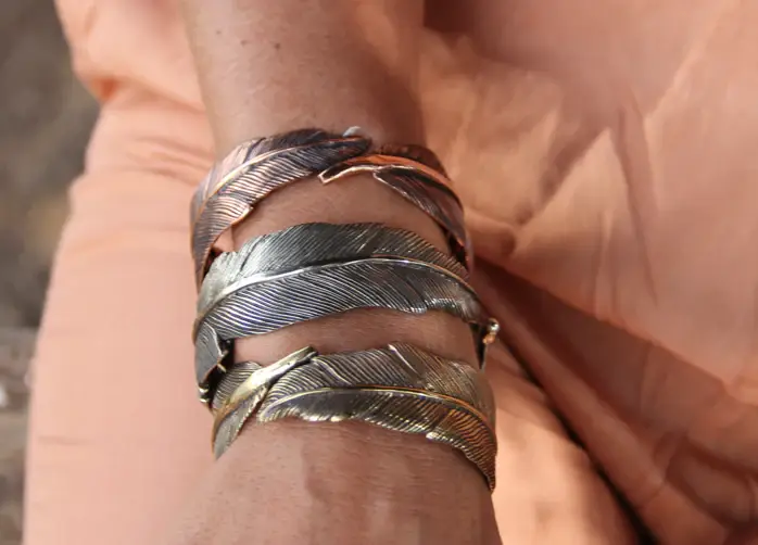 bahgsu jewels - Wholesale Cuff Bracelet - Light as A Feather Cuff || View More Colors5