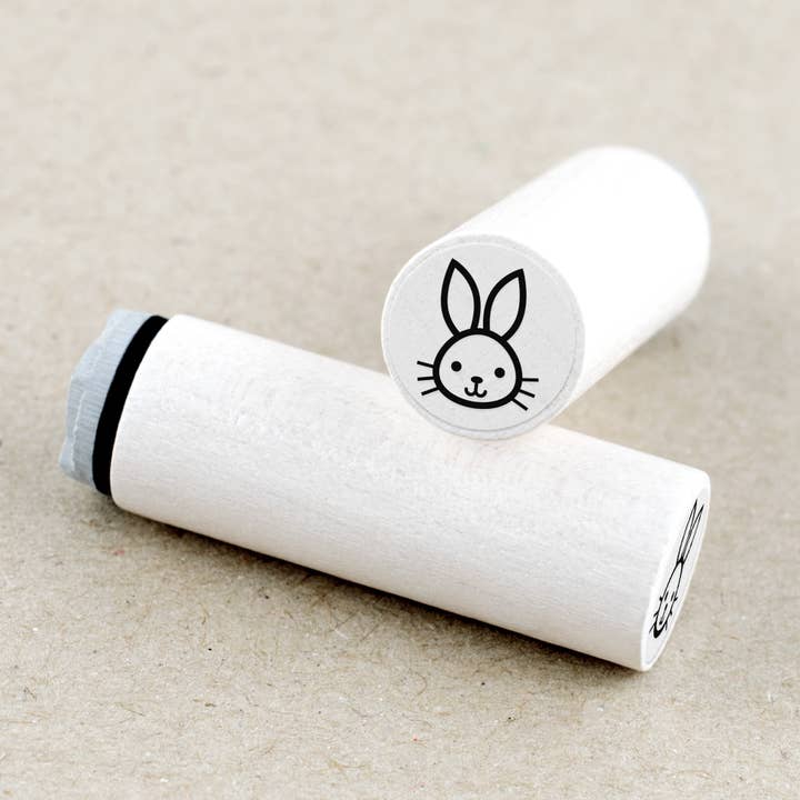 Bunny mini stamp for wholesale by Merry and Bright